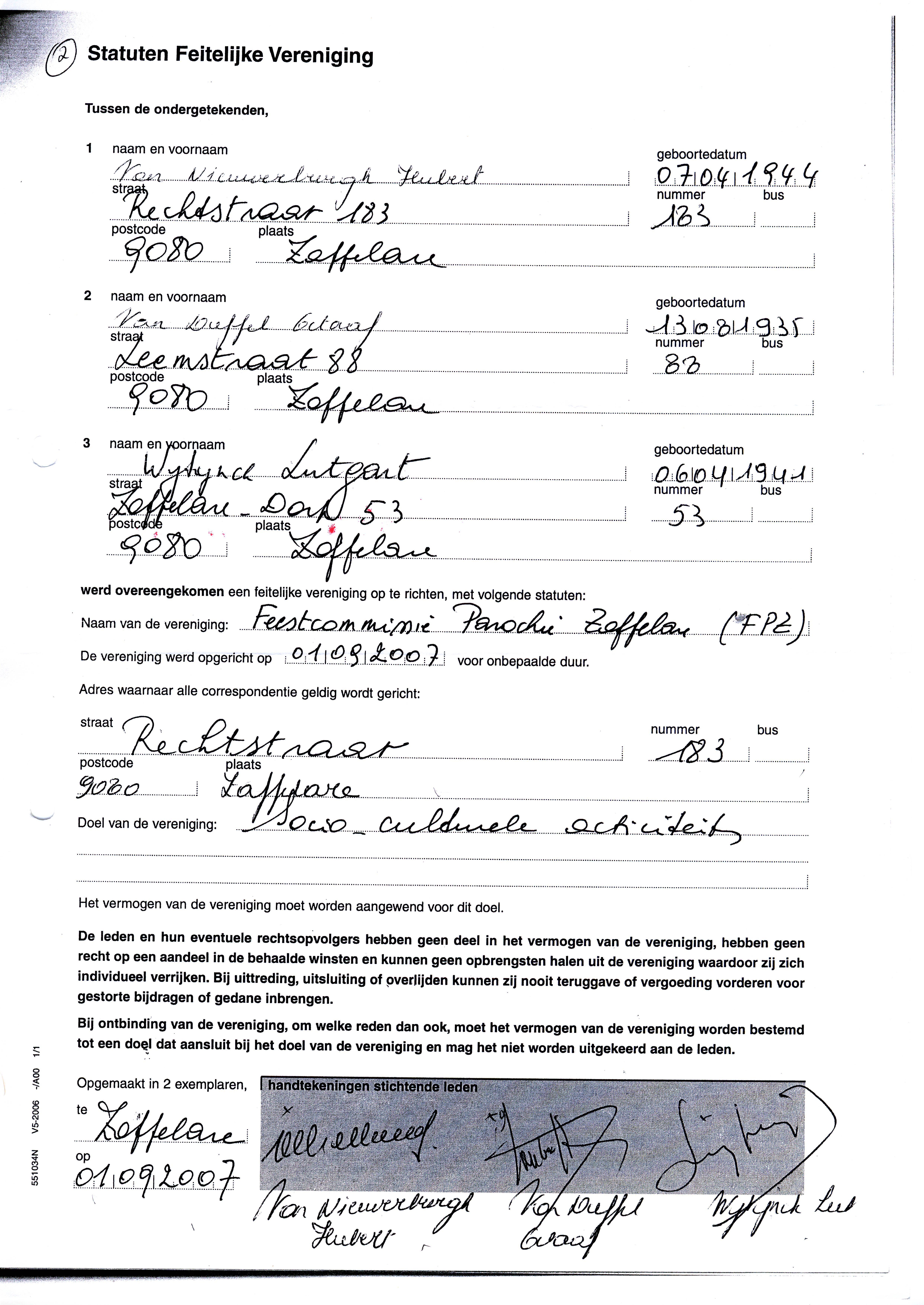 Statuten 2007